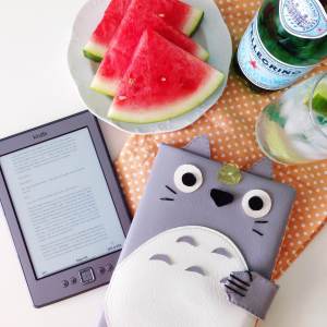 Finished Totoro Kindle Case